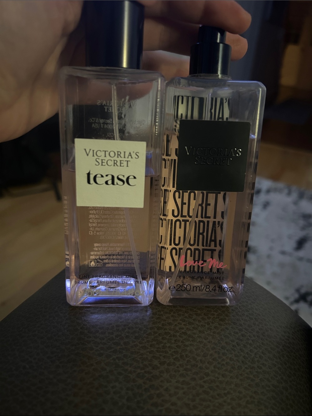 Victoria's Secret Pink and Black Fragrance Mist Duo